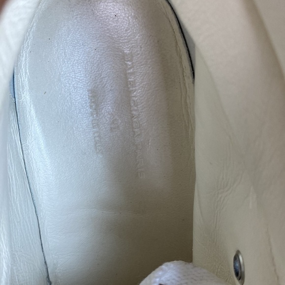 Balenciaga high top leather sneakers - Picture 7 of 8